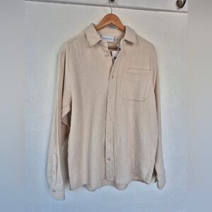100% Cotton Heavy Shirt By Plenum Studios Mens Large